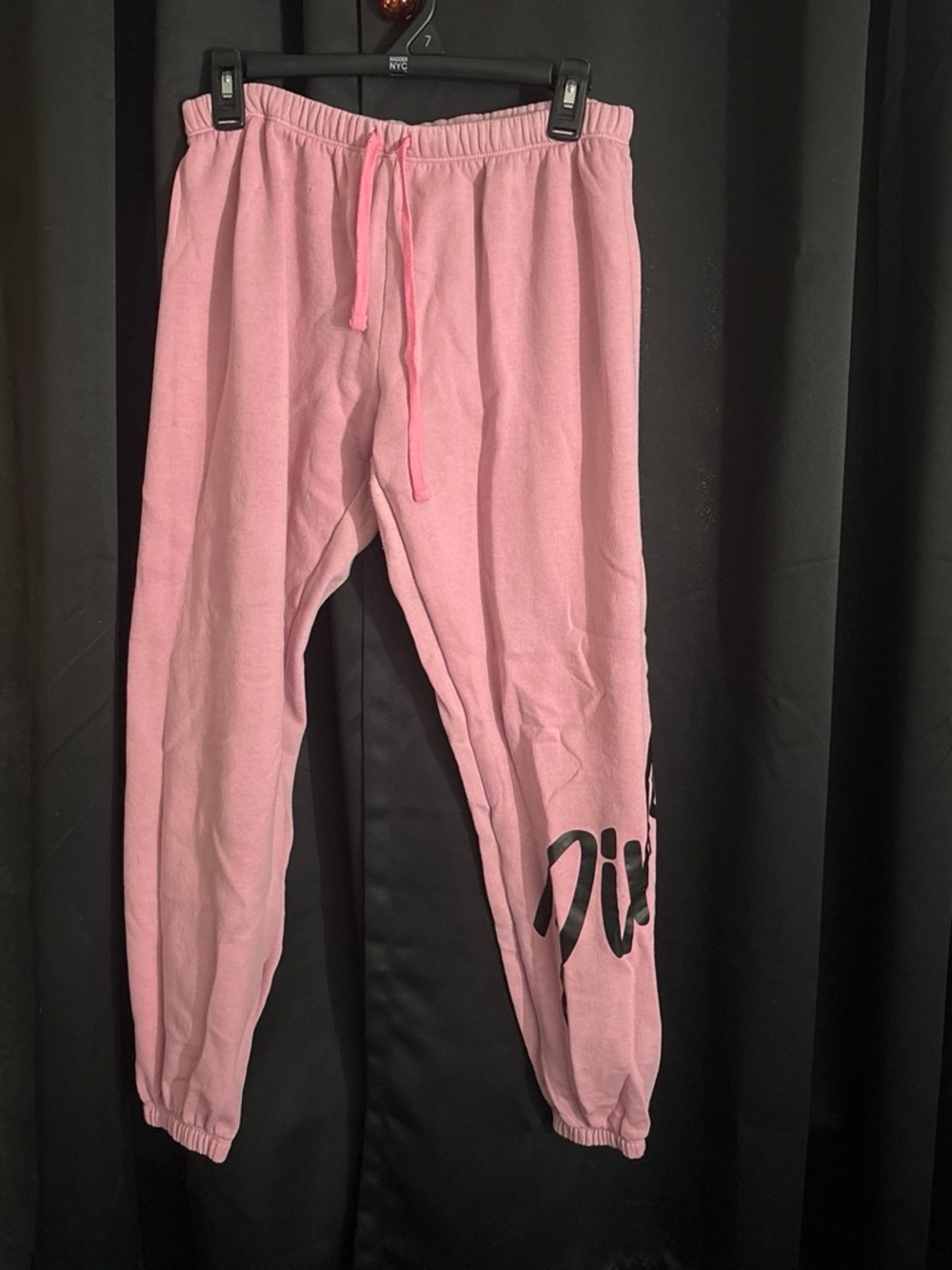 PINK Victoria's Secret Light Pink Drawstring Joggers